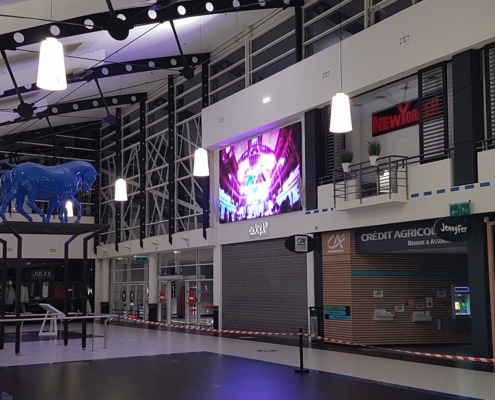 Mur LED - Galerie Espace Anjou