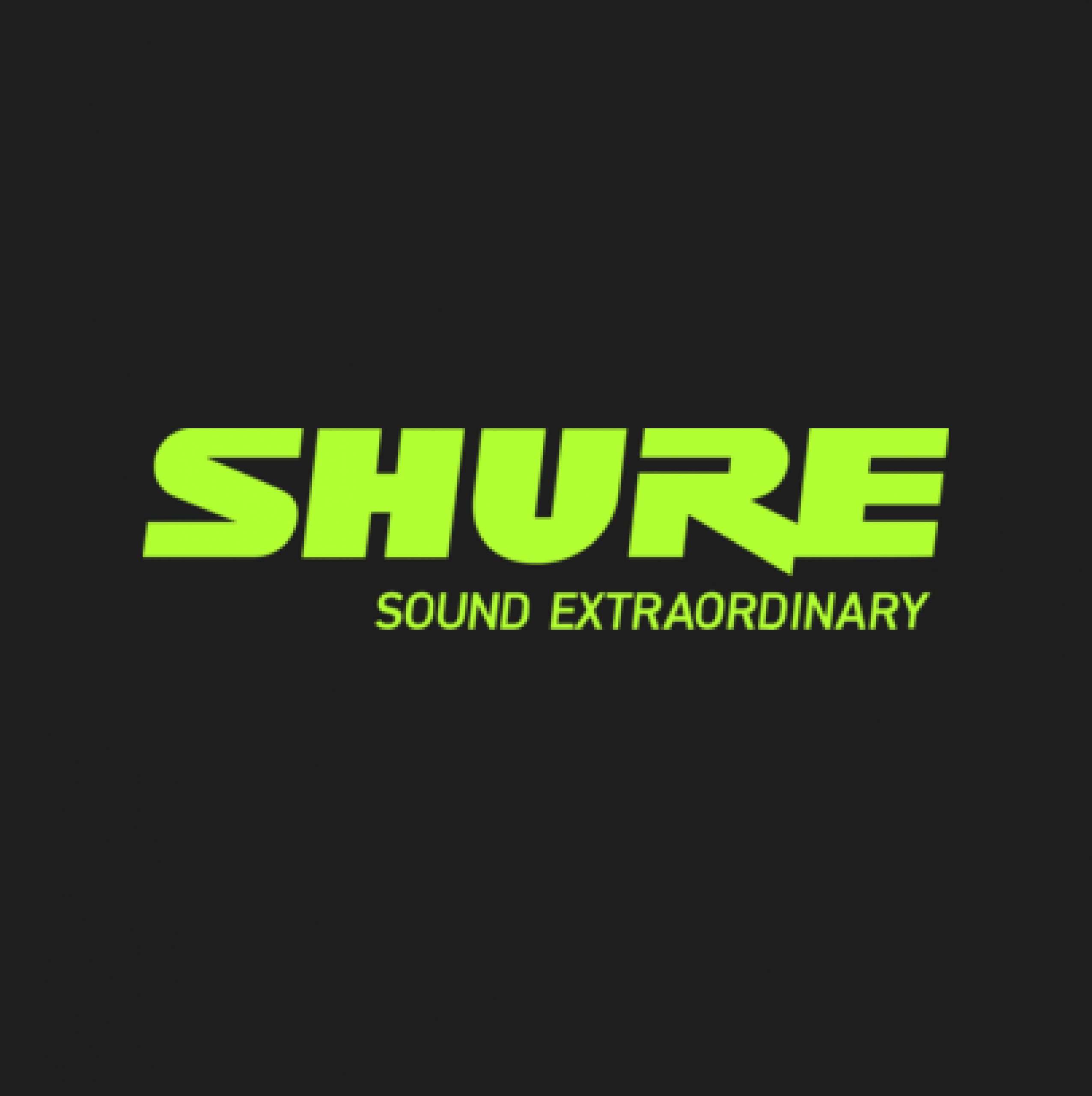 Logo Shure partenaire d'Alive Technology