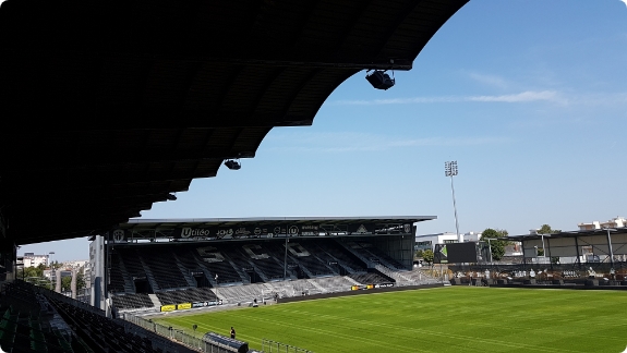 stade de foot - intégration audiovisuel by Alive Technology